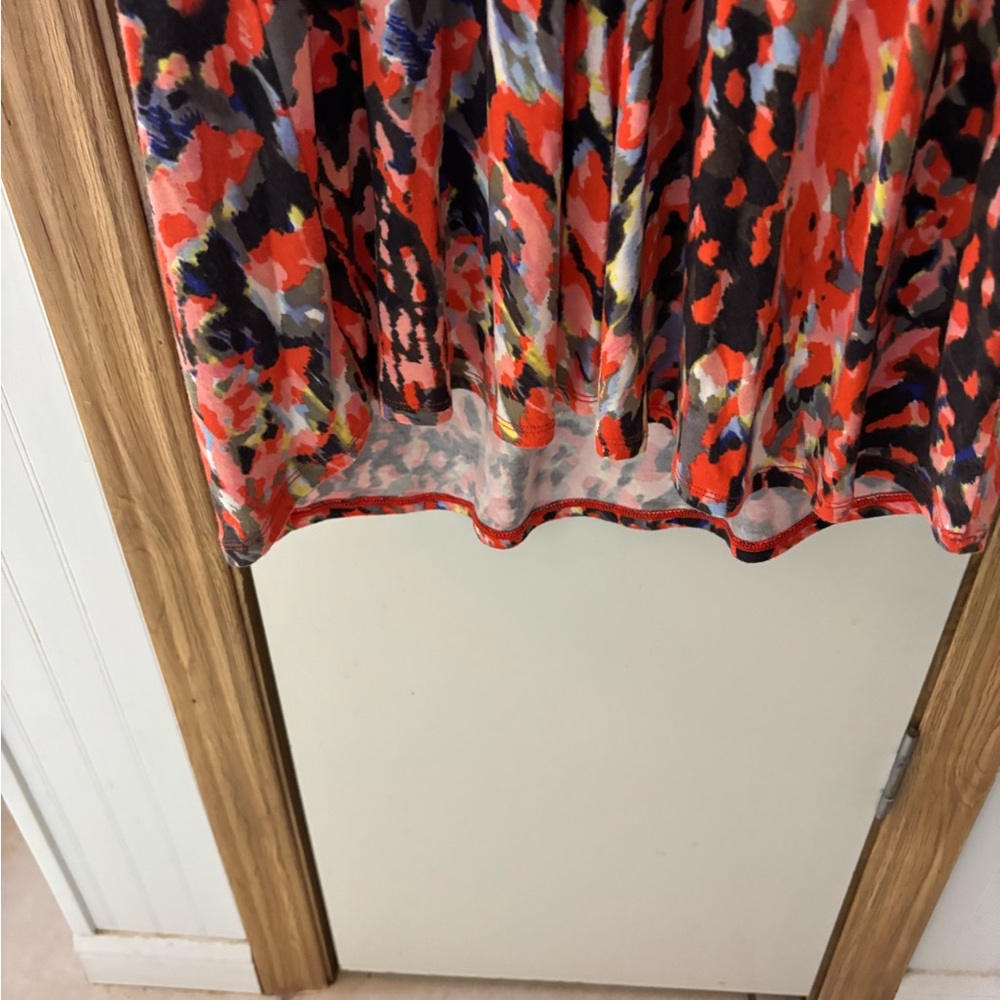EUC CABI ABSTRACT WATERCOLOR DRESS - Picture 6 of 6